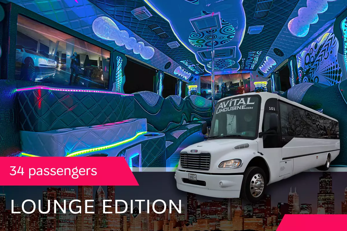 Chicago Party Bus Lounge Edition