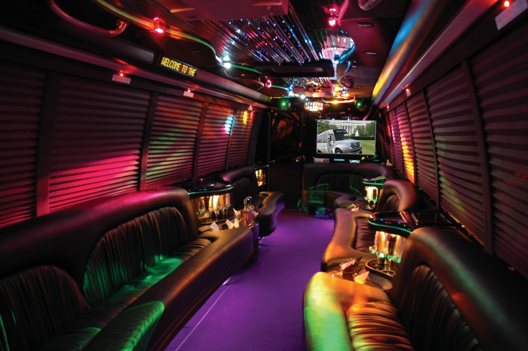 Luxury Hummer Limo Interior
