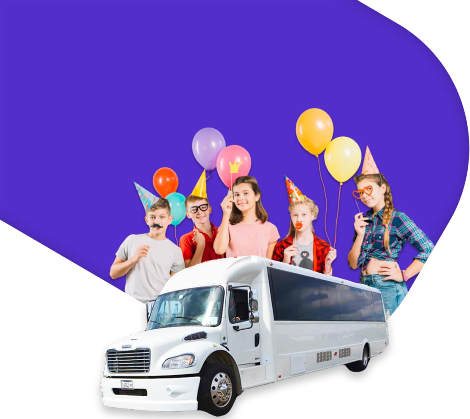 Kids party bus
