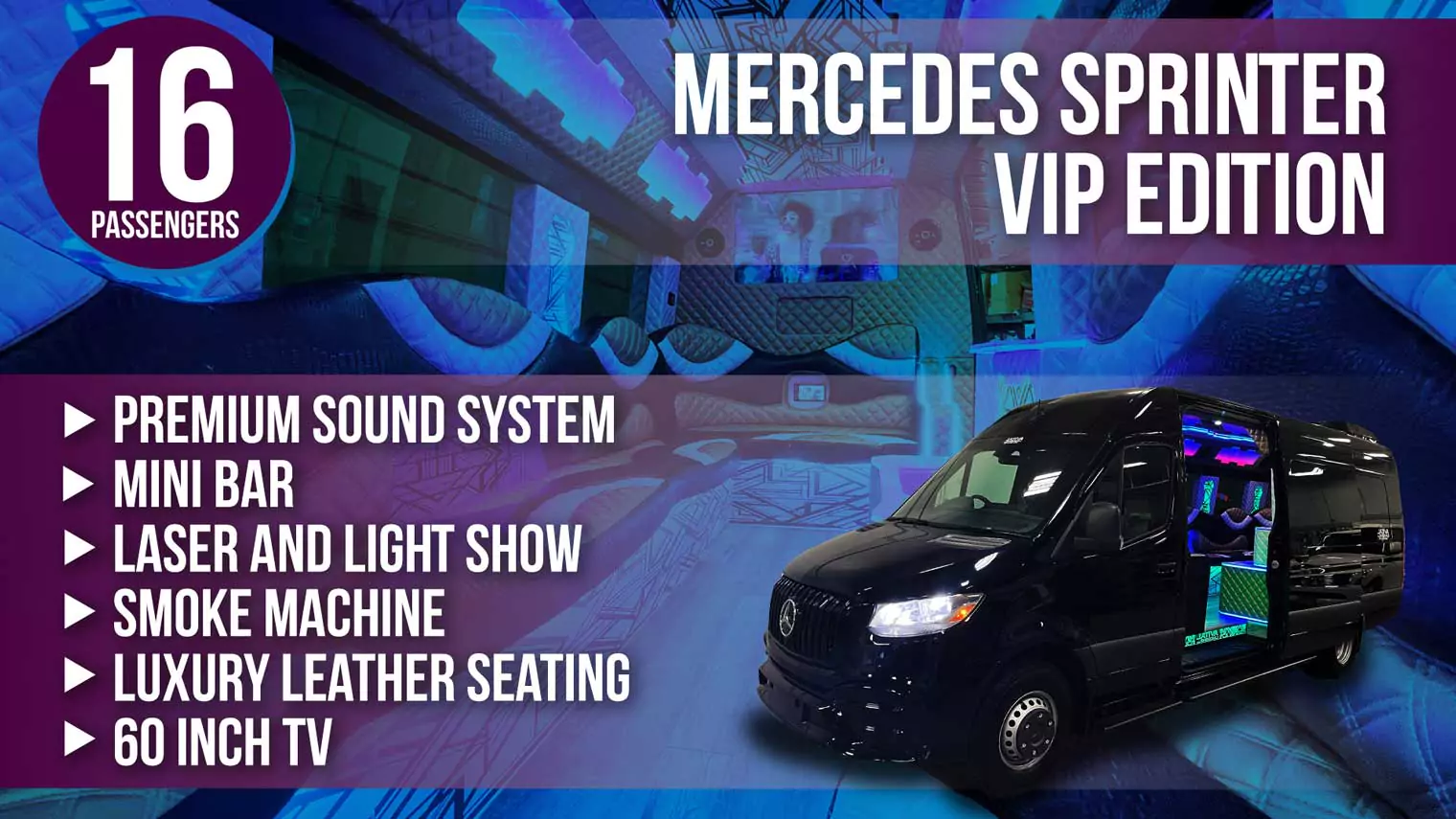 mercedes sprinter party bus