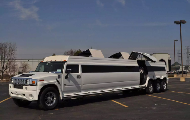 Open door limo